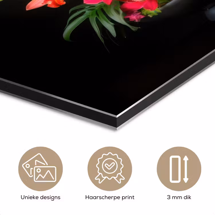 Aluminium schilderij - Boeket - Bloemen - Exotisch — 7