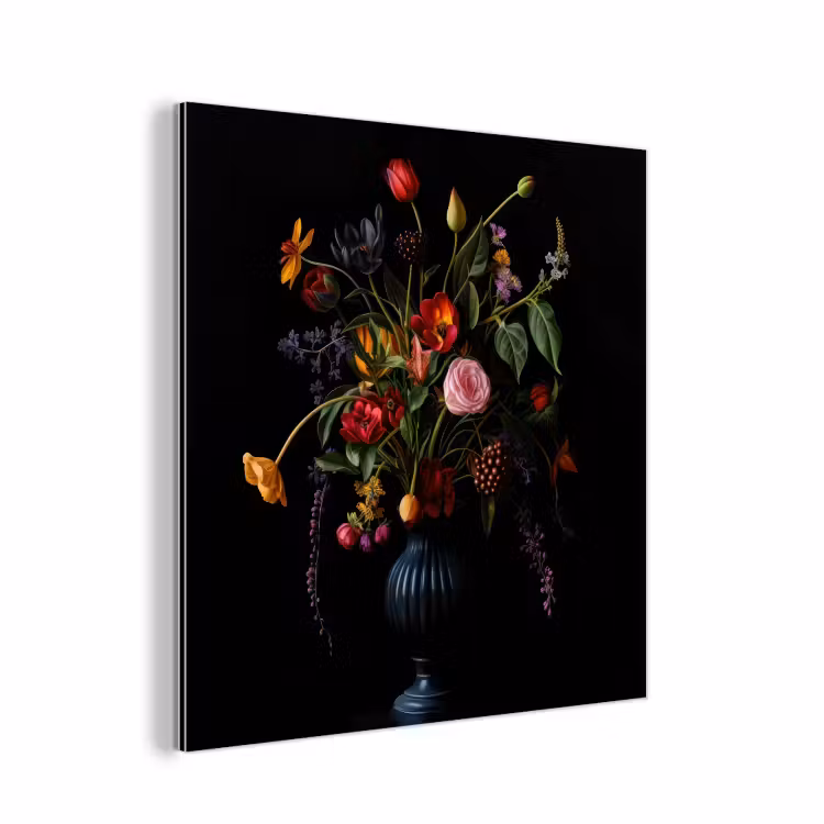 Aluminium schilderij - Bloemen - Bessen - Klassiek — 1