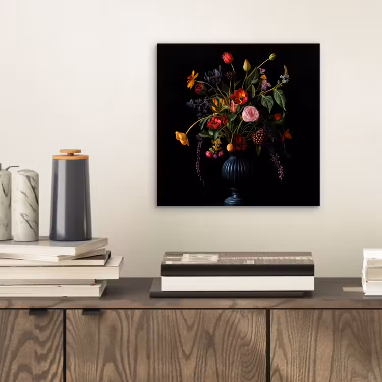 Aluminium schilderij - Bloemen - Bessen - Klassiek — 2