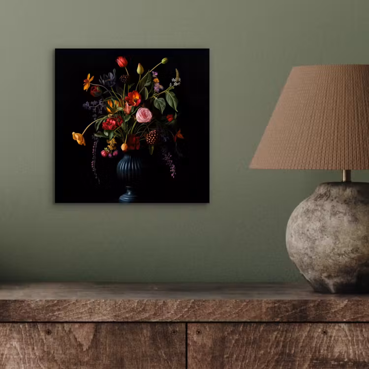 Aluminium schilderij - Bloemen - Bessen - Klassiek — 3