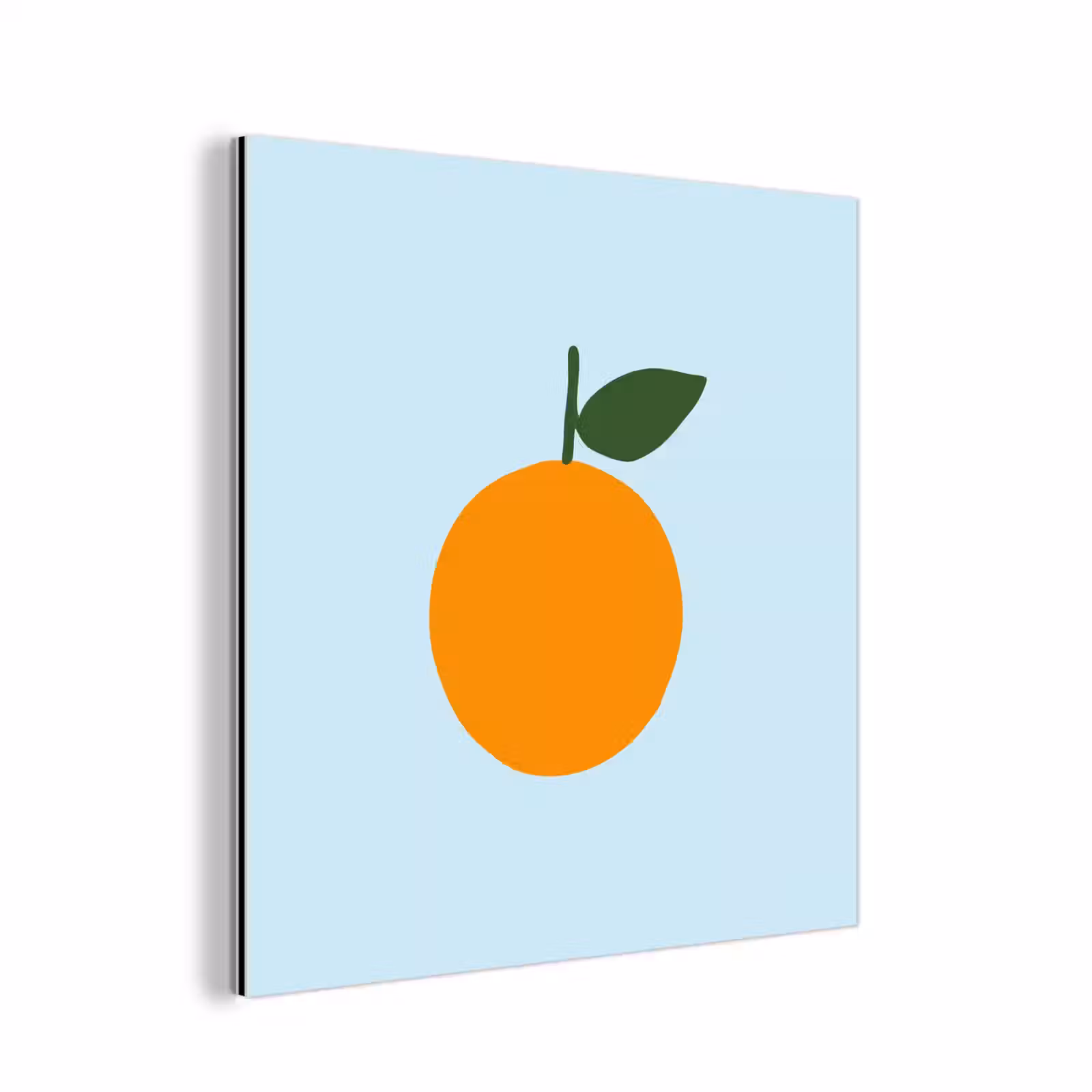 Aluminium schilderij - Fruit - Sinaasappel - Oranje — 1