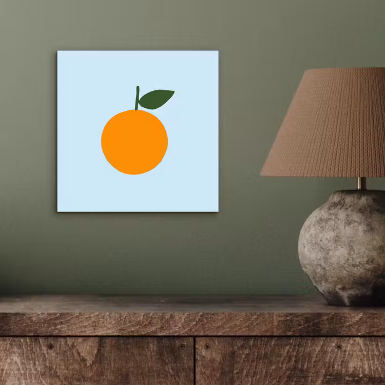 Aluminium schilderij - Fruit - Sinaasappel - Oranje — 3