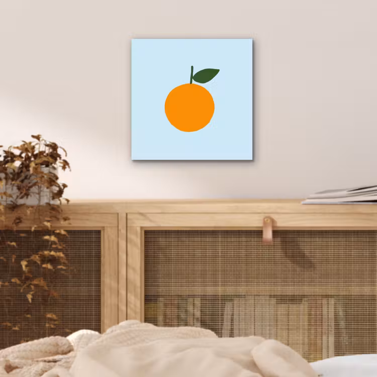 Aluminium schilderij - Fruit - Sinaasappel - Oranje — 4