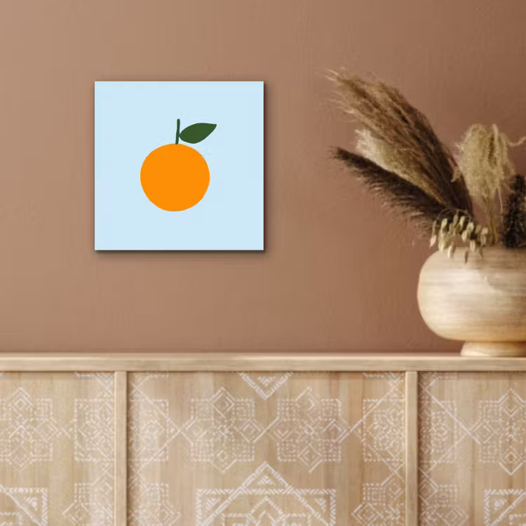 Aluminium schilderij - Fruit - Sinaasappel - Oranje — 5