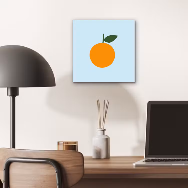 Aluminium schilderij - Fruit - Sinaasappel - Oranje — 6