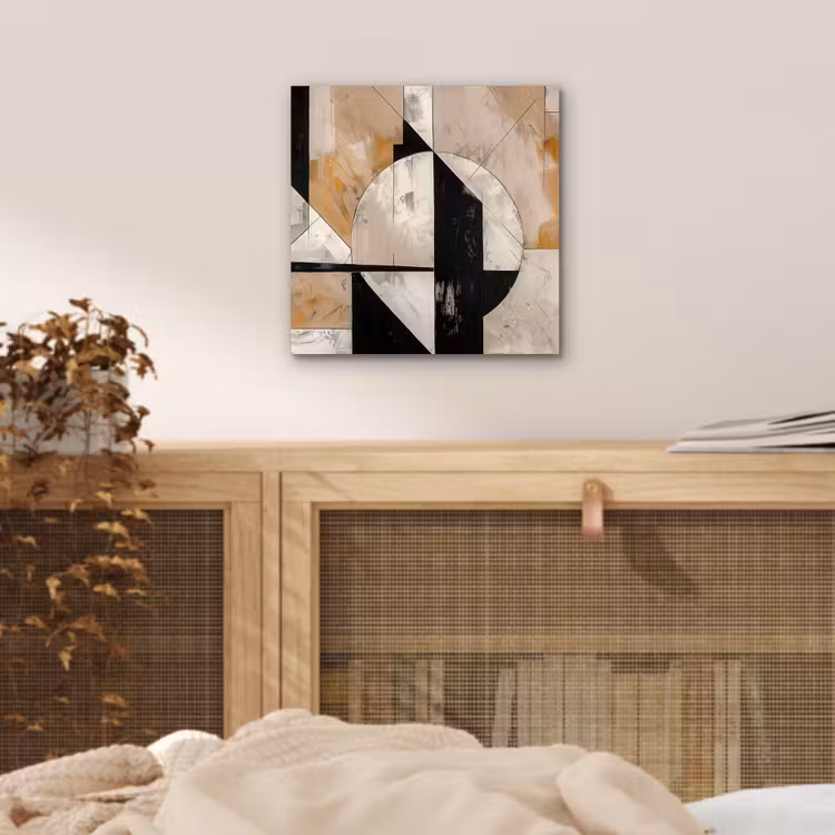 Aluminium schilderij - Abstract - Modern - Geometrisch - Pastel — 4