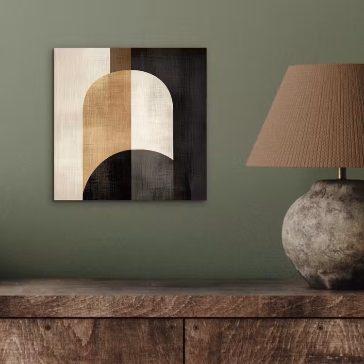 Aluminium schilderij - Geometrische - Vormen - Wit — 3