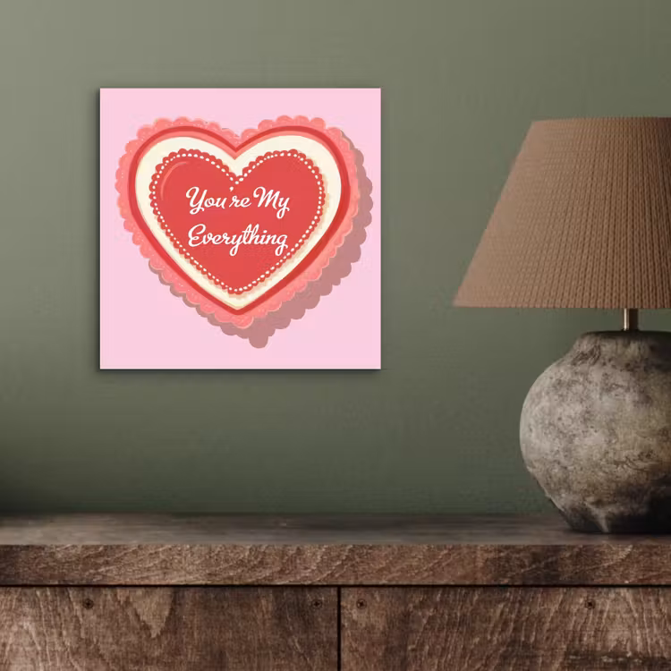 Aluminium schilderij - Liefde - Hart - Valentijn — 3