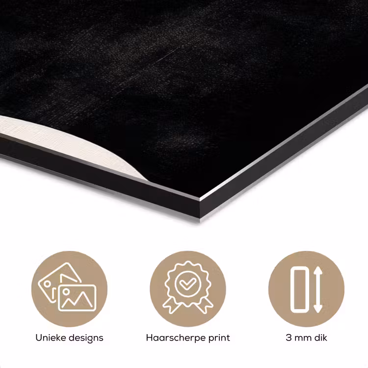 Aluminium schilderij - Abstract - Japandi - Beige - Modern — 7