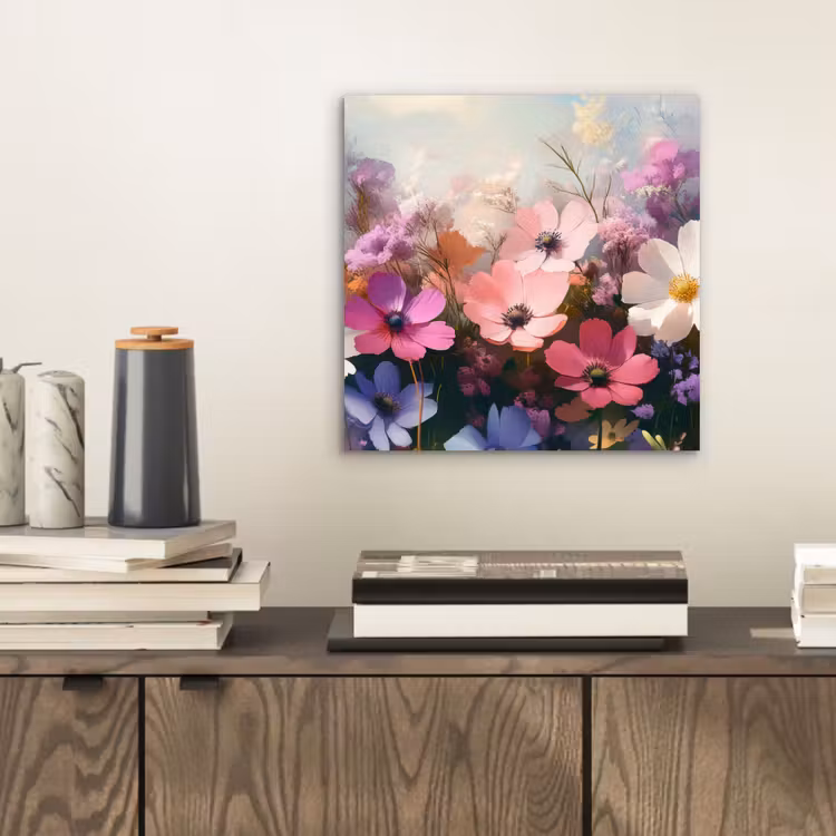Aluminium schilderij - Bloemen - Kleurrijk - Bloei — 2