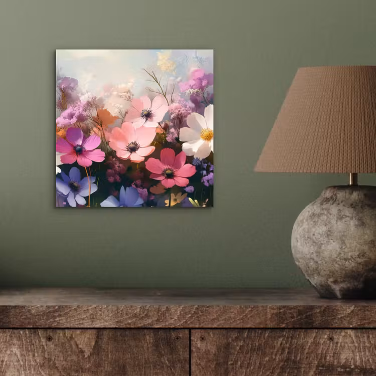 Aluminium schilderij - Bloemen - Kleurrijk - Bloei — 3