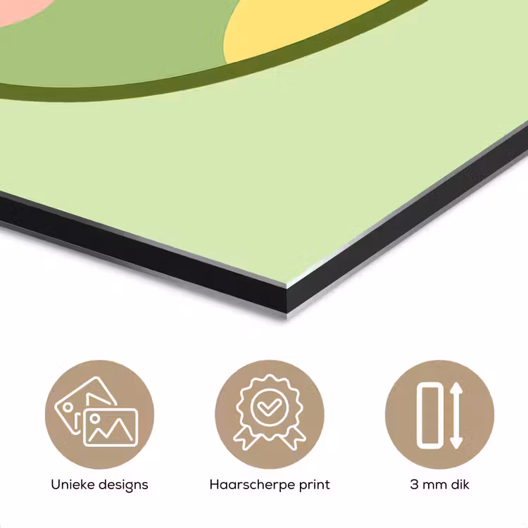 Aluminium schilderij - Kikker - Groen - Vriendelijkheid — 7