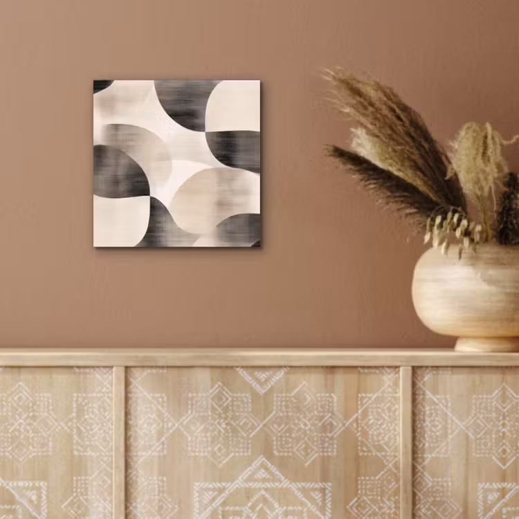 Aluminium schilderij - Grillige vormen - Subtiele overgangen - Dynamisch — 5