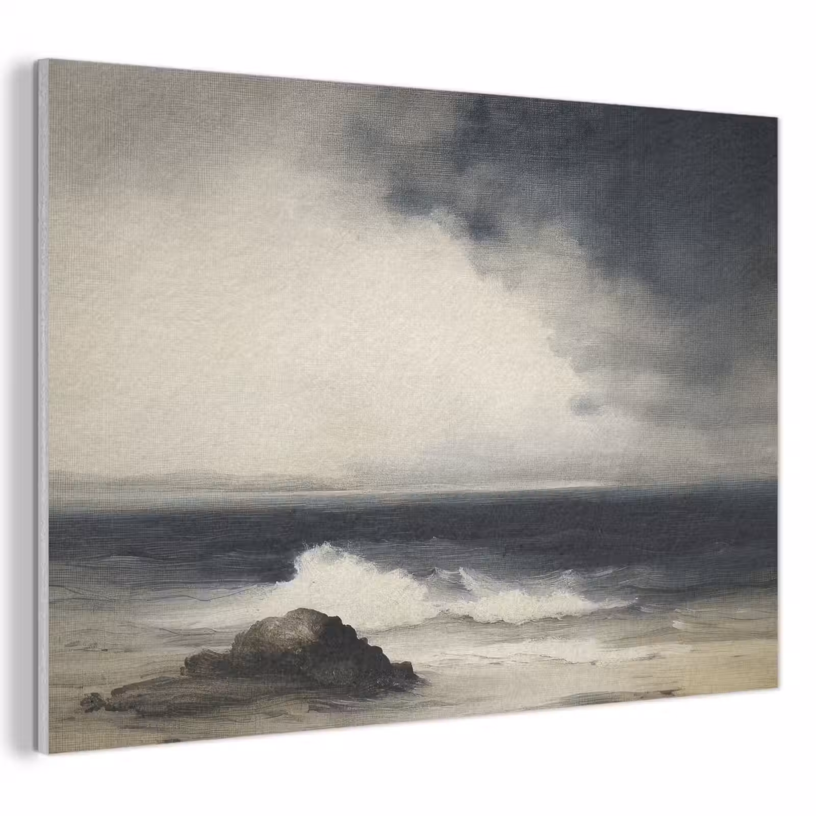 Akoestisch schilderij - Zee - Rotsen - Storm — 1