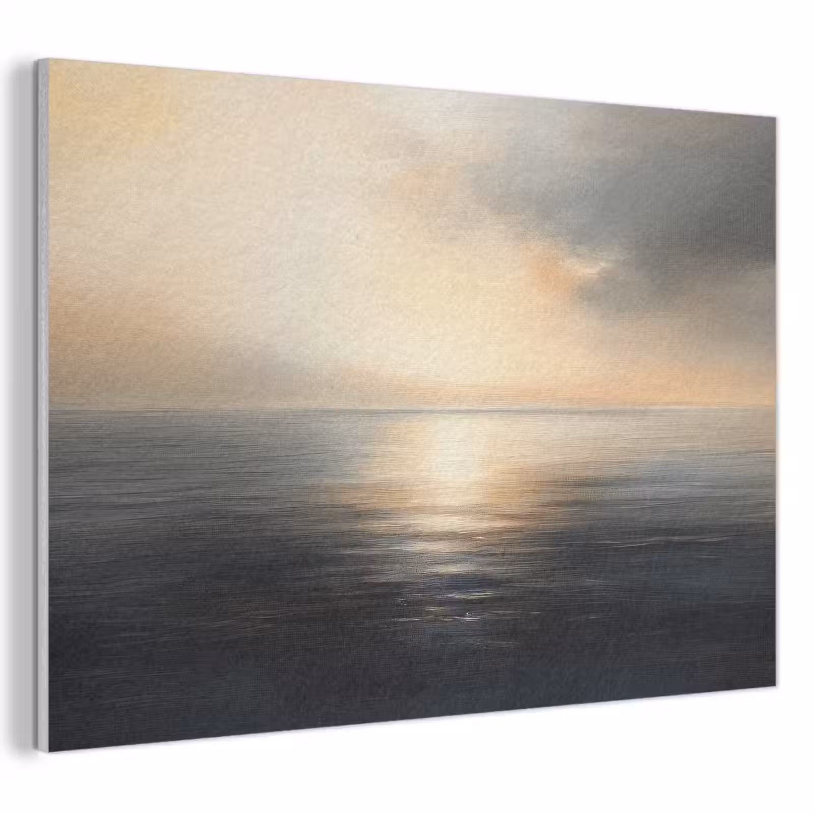Akoestisch schilderij - Zon - Horizon - Zee — 1