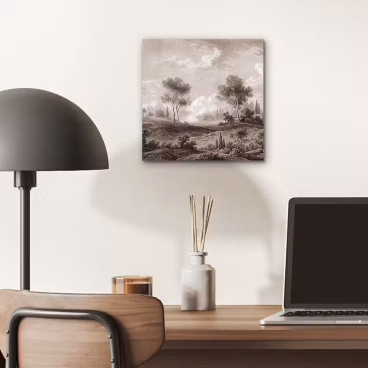 Aluminium schilderij - Klassiek - Landschap - Neutraal — 6