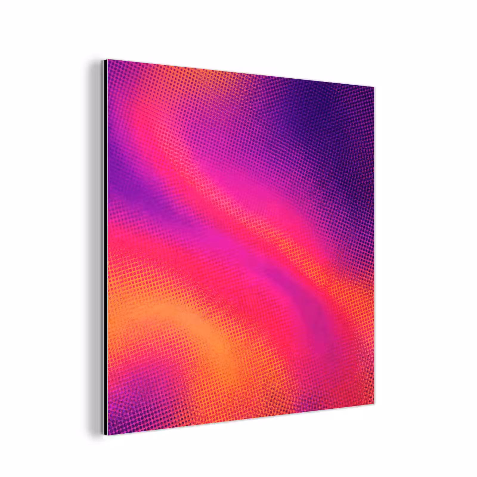 Aluminium schilderij - Abstract - Patroon - Kleurverloop — 1