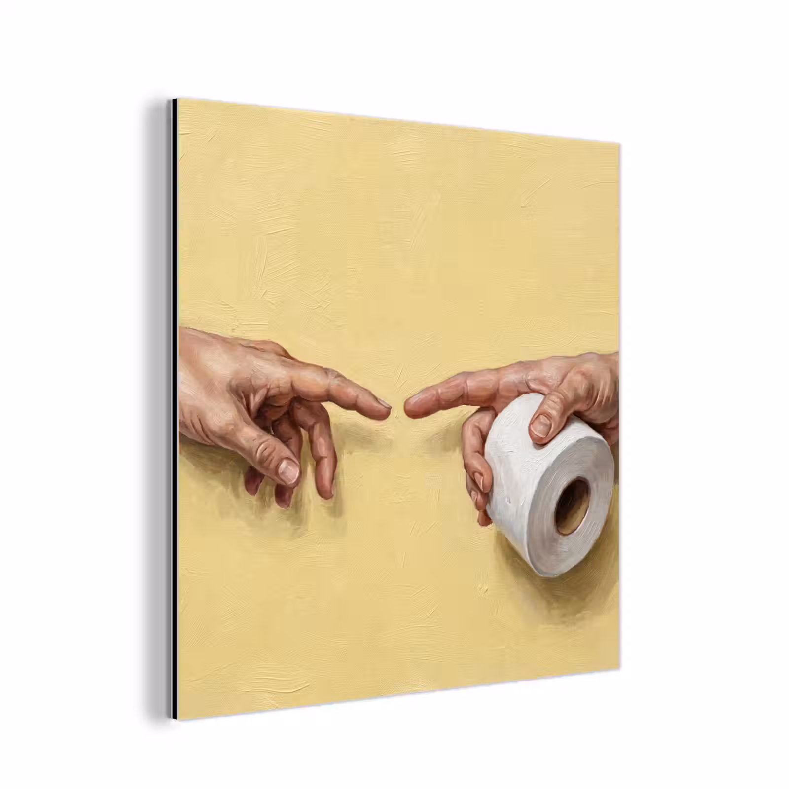 Aluminium schilderij - Klassiek - Kunst - Humor — 1