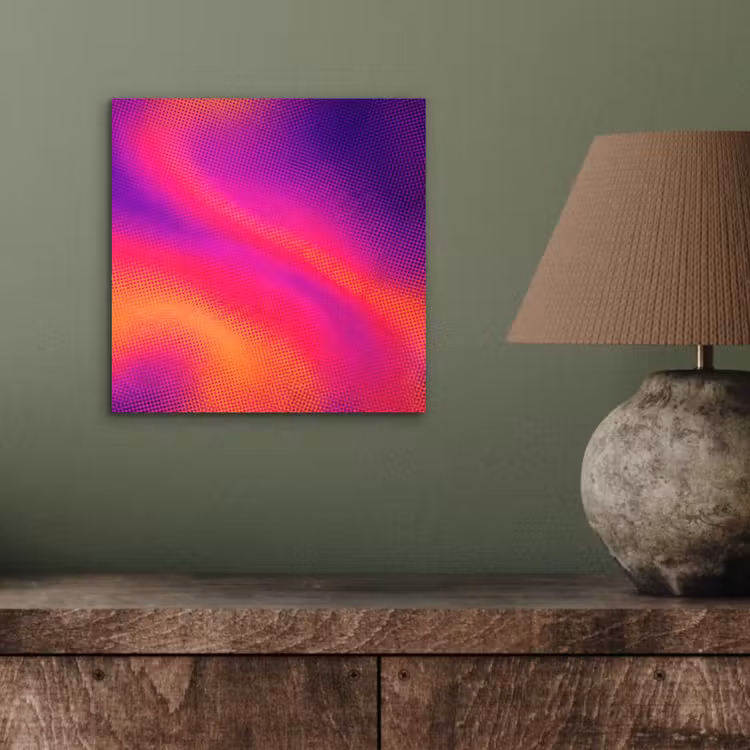 Aluminium schilderij - Abstract - Patroon - Kleurverloop — 3