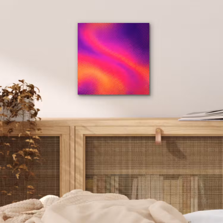 Aluminium schilderij - Abstract - Patroon - Kleurverloop — 4