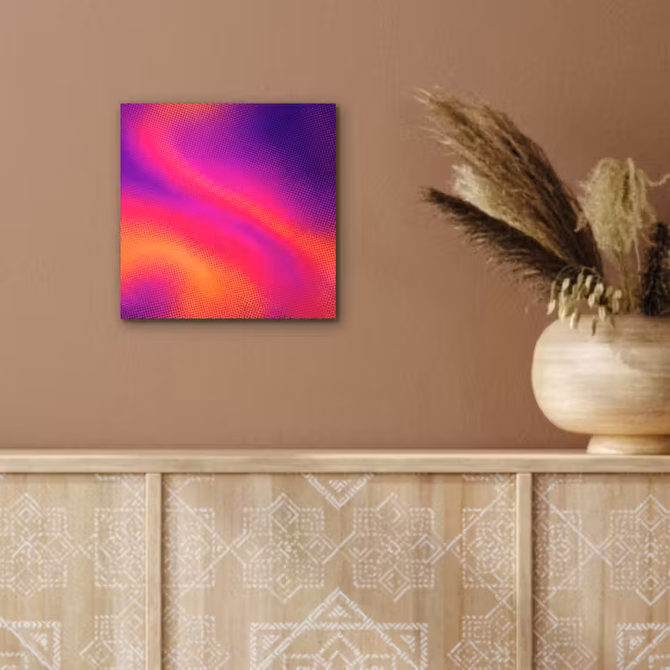 Aluminium schilderij - Abstract - Patroon - Kleurverloop — 5