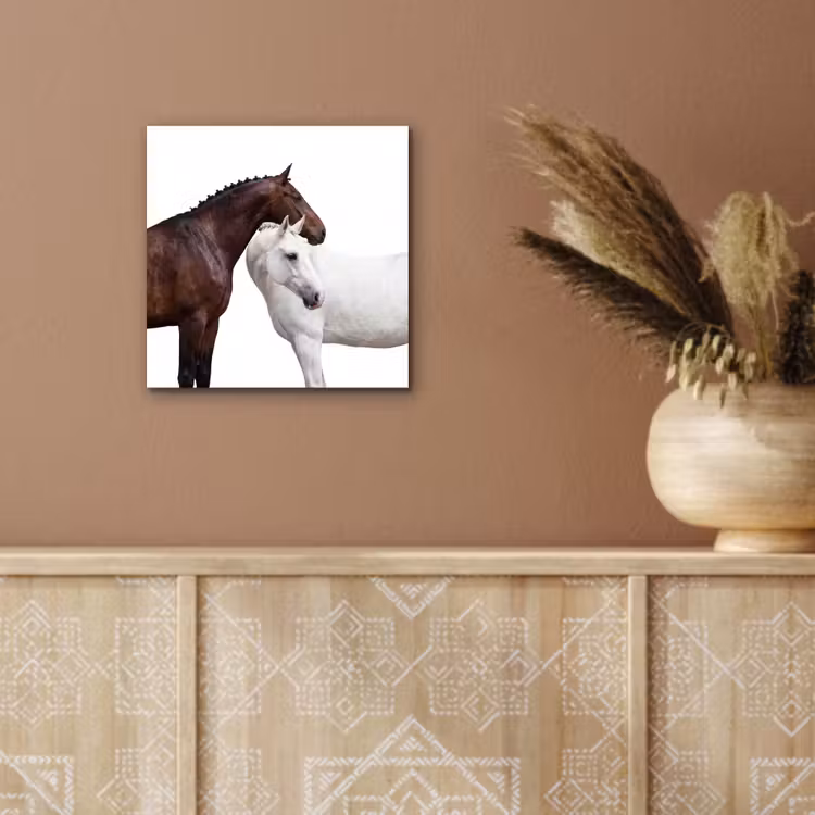 Aluminium schilderij - Paard - Modern - Balans — 5