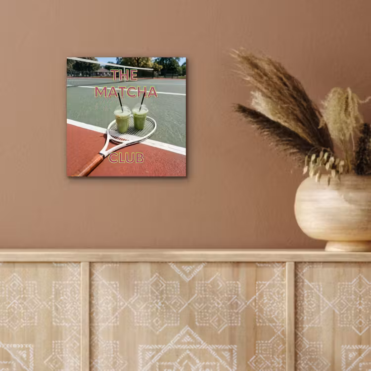 Aluminium schilderij - Matcha Club - Tennis - Matcha — 5