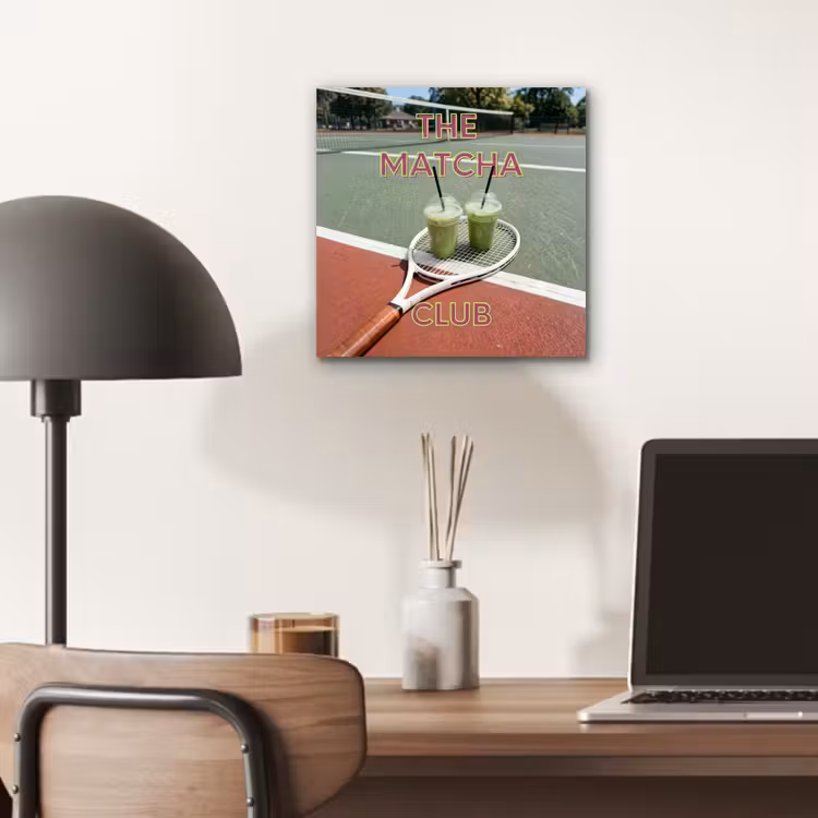 Aluminium schilderij - Matcha Club - Tennis - Matcha — 6