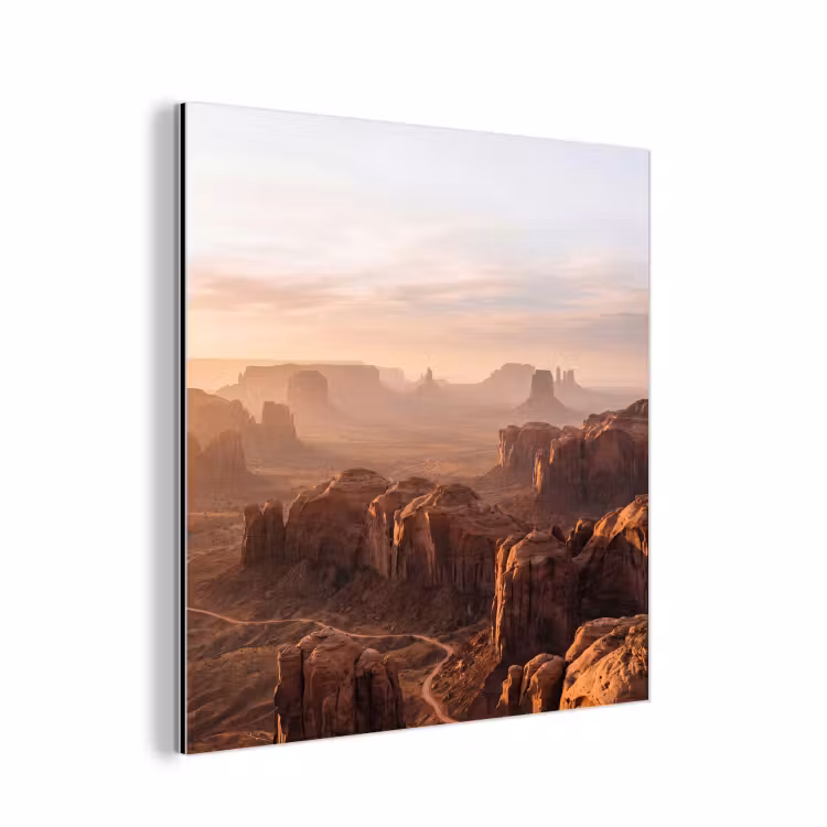 Aluminium schilderij - Woestijn - Landschap - Natuur — 1