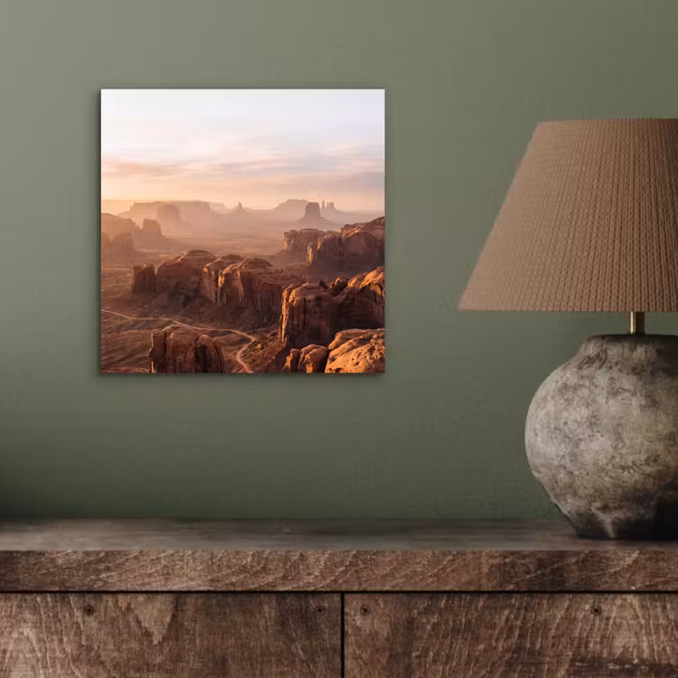 Aluminium schilderij - Woestijn - Landschap - Natuur — 3
