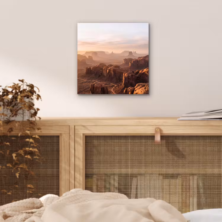 Aluminium schilderij - Woestijn - Landschap - Natuur — 4