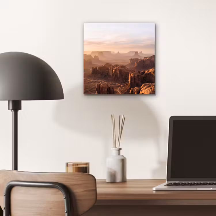 Aluminium schilderij - Woestijn - Landschap - Natuur — 6