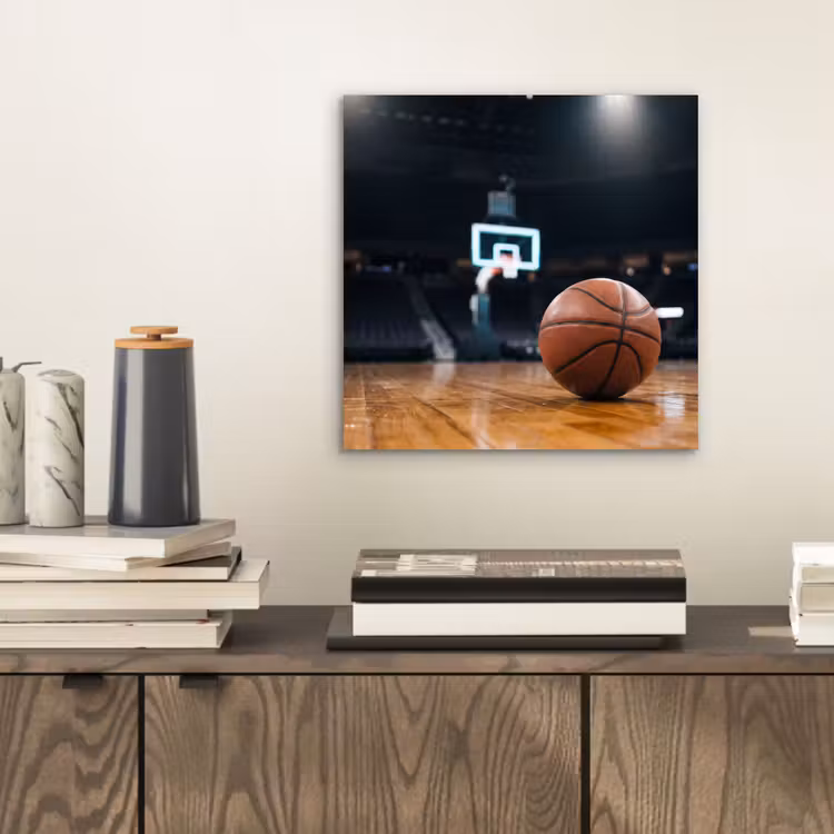 Aluminium schilderij - Basketbal - Arena - Sport — 2