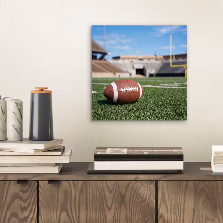 Aluminium schilderij - Football - Veld - Stadion - Sport — 2