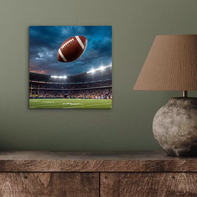 Aluminium schilderij - Football - Bal - Stadion - Sport — 3