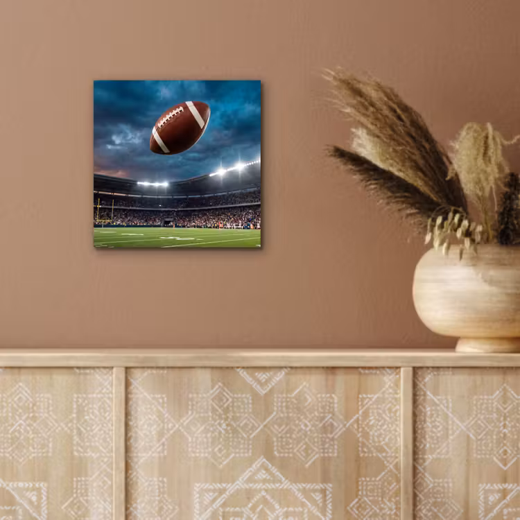Aluminium schilderij - Football - Bal - Stadion - Sport — 5