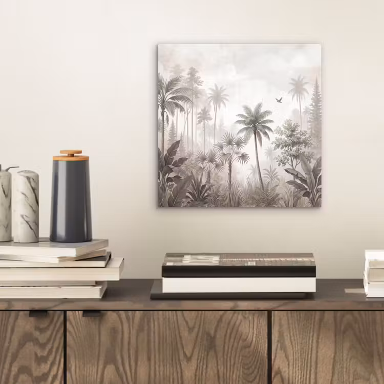Aluminium schilderij - Jungle - Palmbomen - Natuur — 2