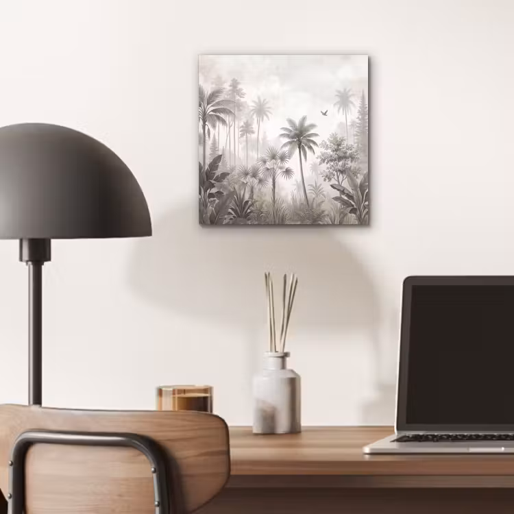 Aluminium schilderij - Jungle - Palmbomen - Natuur — 6
