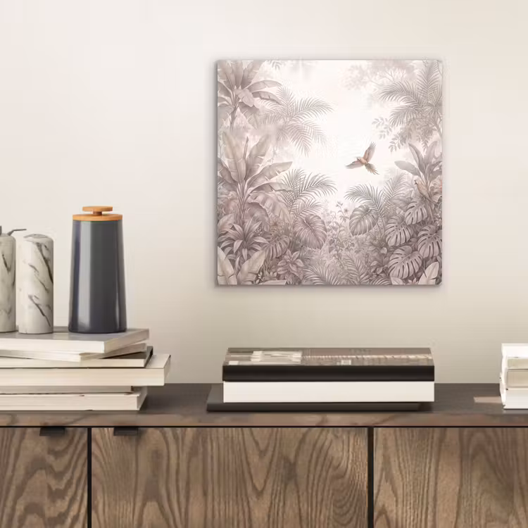 Aluminium schilderij - Papagaai - Jungle - Tropisch — 2
