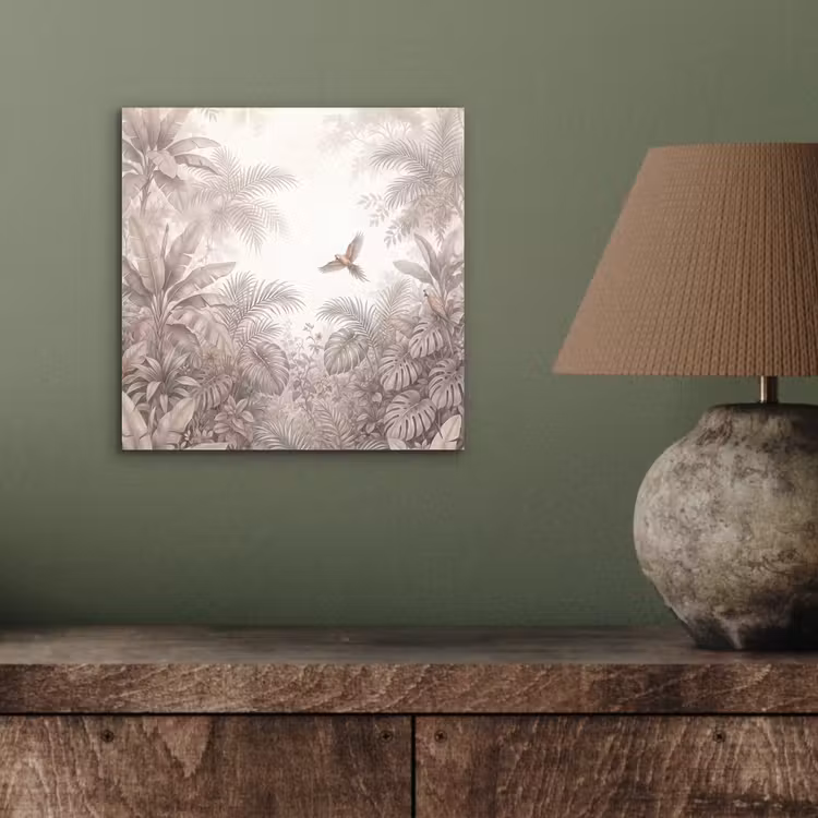 Aluminium schilderij - Papagaai - Jungle - Tropisch — 3