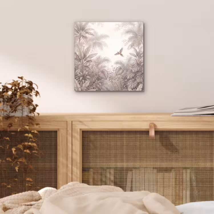 Aluminium schilderij - Papagaai - Jungle - Tropisch — 4