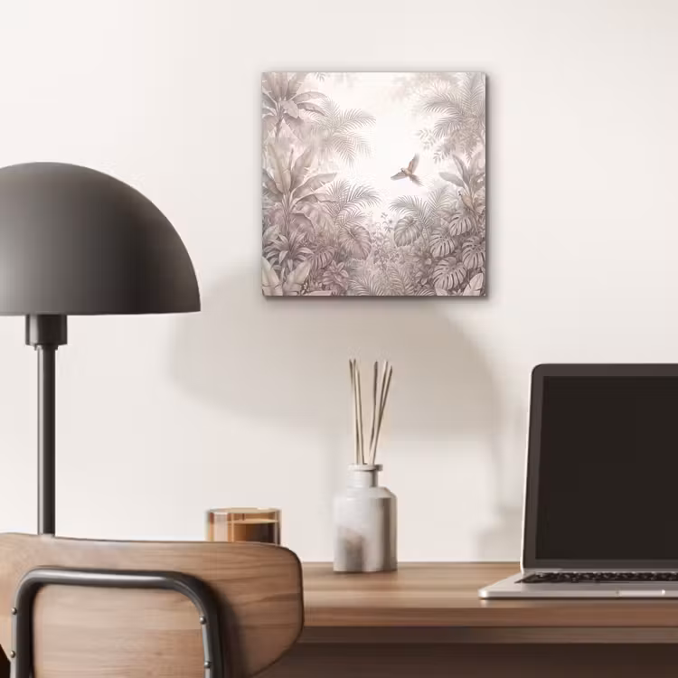 Aluminium schilderij - Papagaai - Jungle - Tropisch — 6