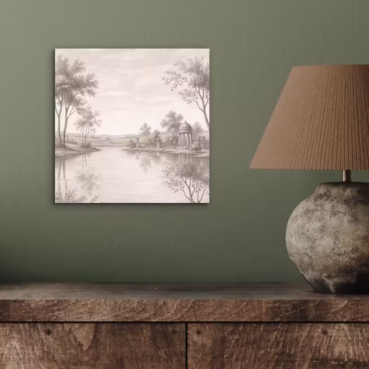 Aluminium schilderij - Terras - Water - Natuur - Landschap — 3