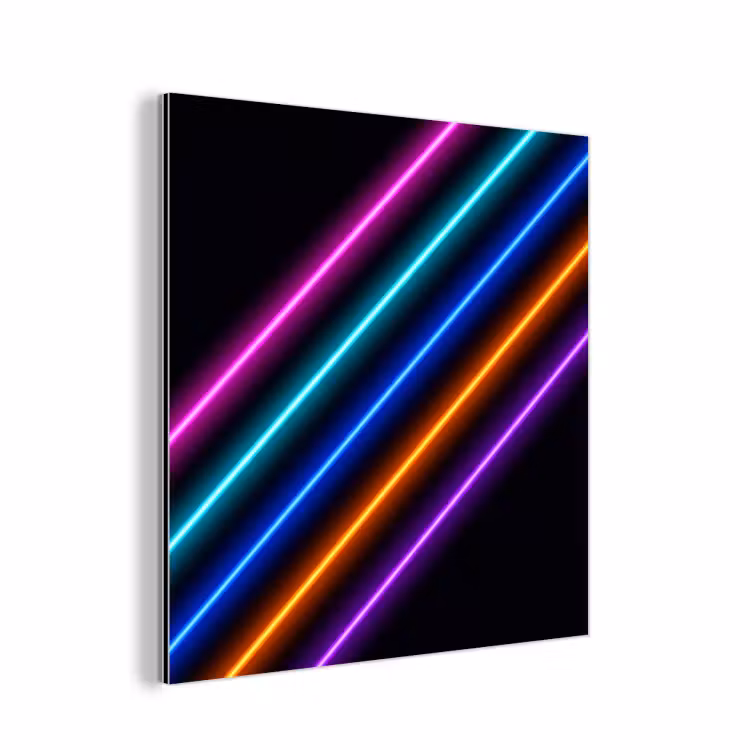 Aluminium schilderij - Esthetiek - Retro - Neon — 1