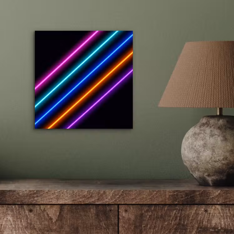 Aluminium schilderij - Esthetiek - Retro - Neon — 3