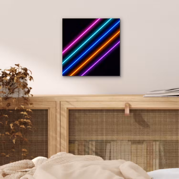 Aluminium schilderij - Esthetiek - Retro - Neon — 4