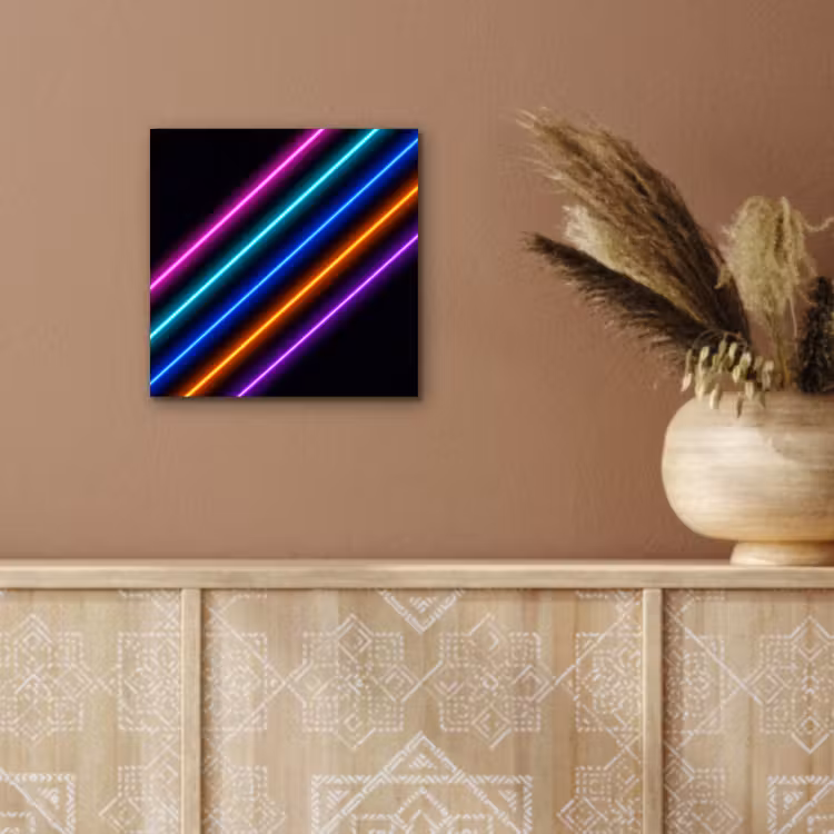 Aluminium schilderij - Esthetiek - Retro - Neon — 5