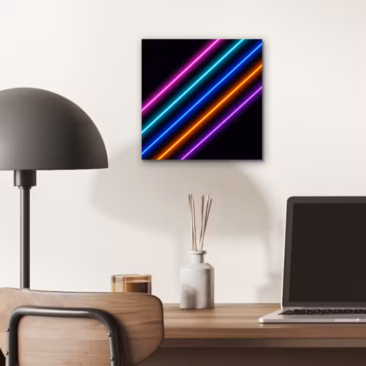 Aluminium schilderij - Esthetiek - Retro - Neon — 6