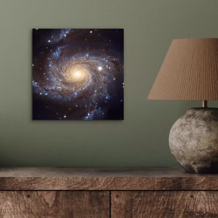 Aluminium schilderij - Kosmos - Sterrenstelsel - Donker — 3
