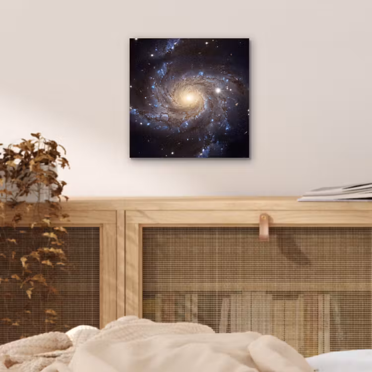 Aluminium schilderij - Kosmos - Sterrenstelsel - Donker — 4